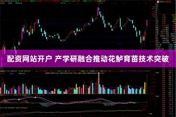 配资网站开户 产学研融合推动花鲈育苗技术突破